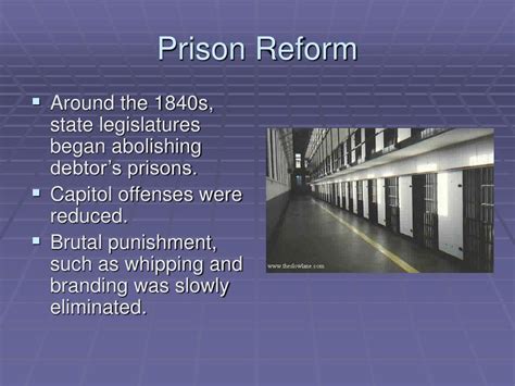 Ppt Prison And Mental Institution Reform Powerpoint Presentation