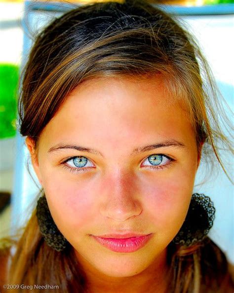 Piercing Blue Eyes Gorgeous No Makeup Just Gorgeous Eyes