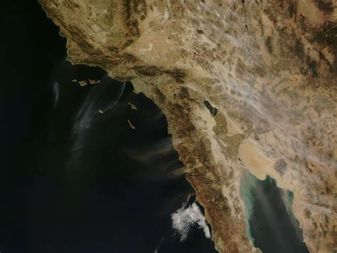 Nasa Nasa Images Of California Wildfires