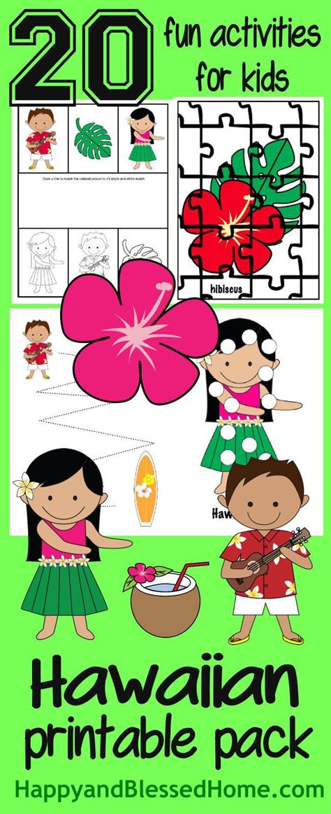 7 best State of Hawaii Crafts and Learning Activities images on