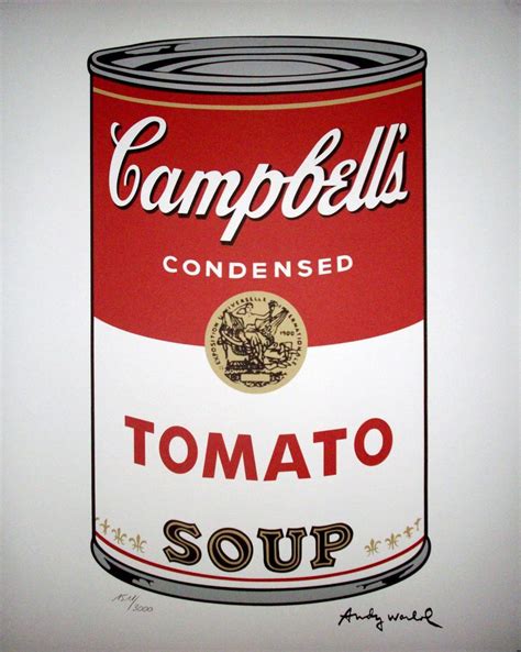 La sopa Campbell cuando Andy Warhol masificó el arte pop La Tercera