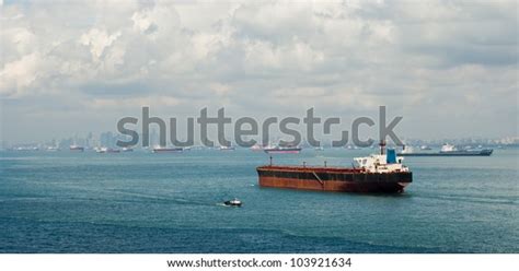 Cargo Ships Entering One Busiest Ports Stock Photo 103921634 Shutterstock