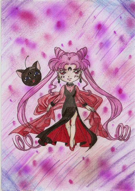 Chibi Black Lady Color By Mistyque On Deviantart