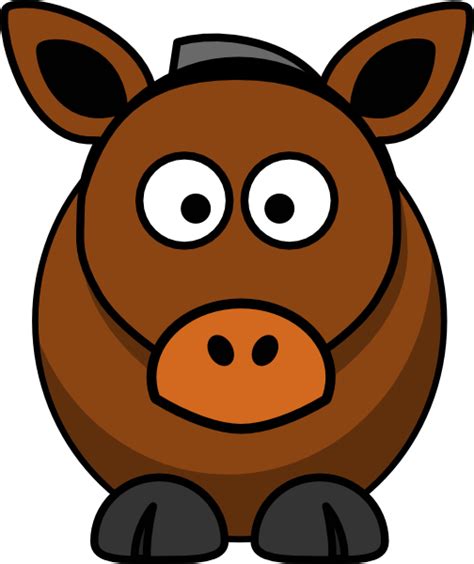 Cartoon Donkey Clip Art At Clker Com Vector Clip Art Online Royalty Free Public Domain