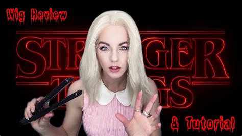 Stranger Things Eleven Cosplay Wig Review And Style Tutorial By Heidimaetrix Youtube