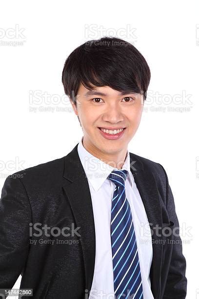 Frontal View Of Young Asian Business Man Stock Photo Download Image
