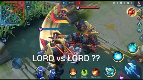 Lord Vs Lord Mobile Legend Youtube