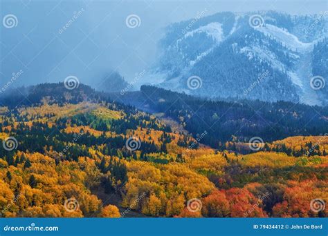 Autumn Storms Stock Photo Image Of Nature Snow Kebler 79434412