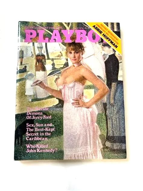 Playboy Magazine May Patricia Mccain Playmate Barbara Parkins
