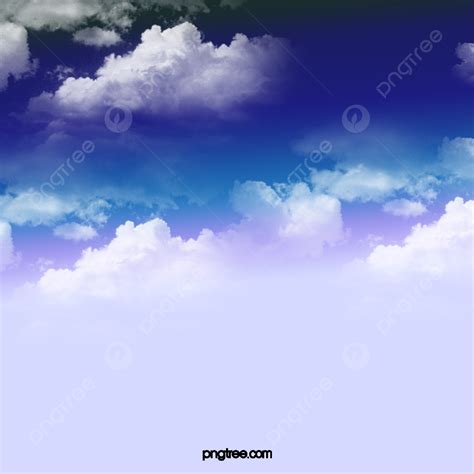 Céu Azul Nuvens Brancas Céu Fundo O Céu Azul Nuvens Brancas As