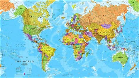World Map Hd Peta Dunia Peta Geografi Images And Photos Finder