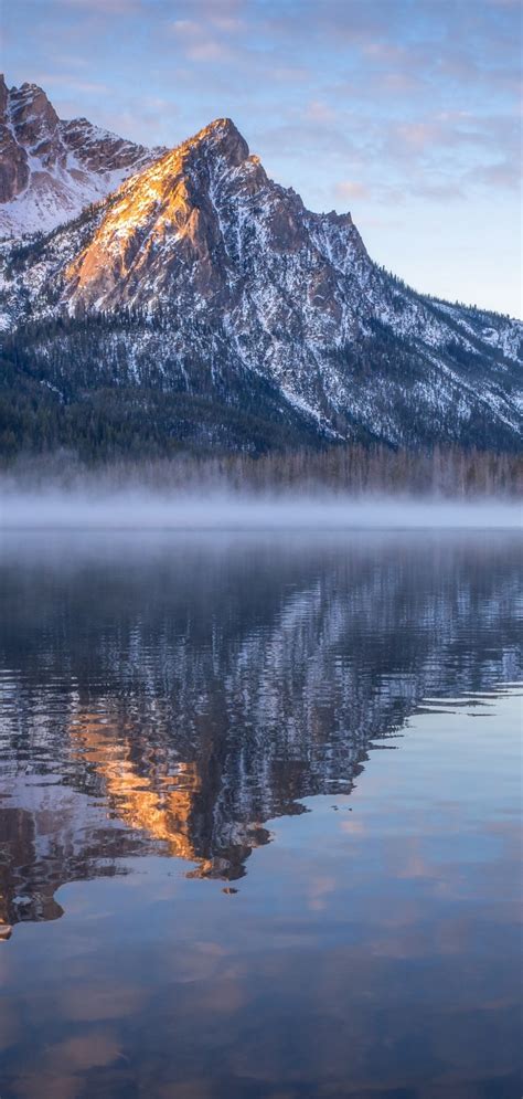720x1512 Resolution Idaho Stanley Lake Mountain Reflection 720x1512