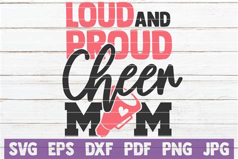 Cheer Mom SVG Bundle | SVG Cut Files By MintyMarshmallows