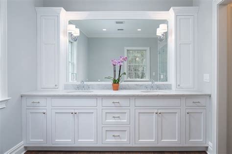 Traditional Master Bathroom With Inset Cabinets Restoration Hardware