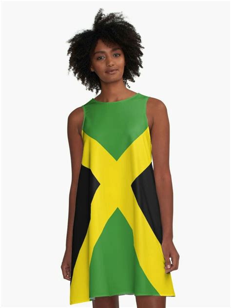 Pin By Chrissy Stewert On Caribbean Flag Clothing 2 A Line Dress Mini Skirt Dress Jamaican
