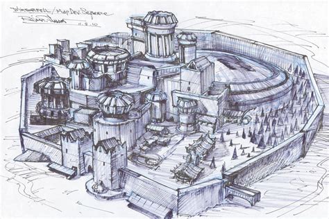 Created with adobe ilustrator from my drawings. Winterfell sketch - Game of Thrones Photo (21953949) - Fanpop
