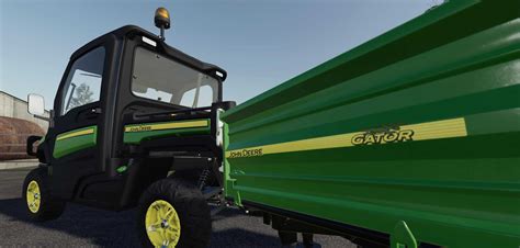 John Deere Gator Trailer V10 Mod Farming Simulator 2022 19 Mod