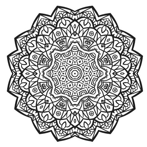 Mindfulness Mandalas Coloring Pages For Adults Free Printable