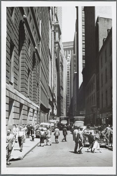 Wall Street Section Of Manhattan Ny Nypl Digital Collections