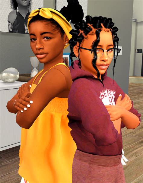 Ilovesaramoonkids Sims Hair Sims Sims 4 Black Hair