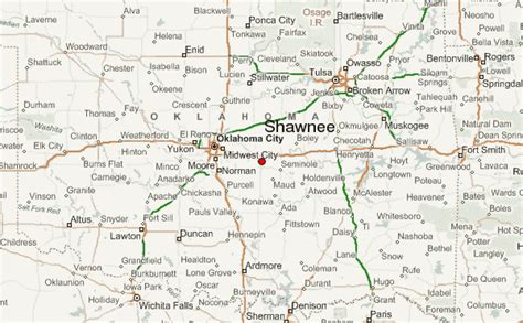 Shawnee Oklahoma Location Guide