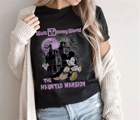 The Haunted Mansion Shirt Walt Disney World Shirt Disney Etsy Uk