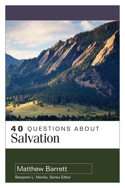 40 Questions About Salvation Kregel