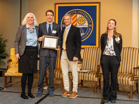 faculty honored at distinguished scholars program marquette today