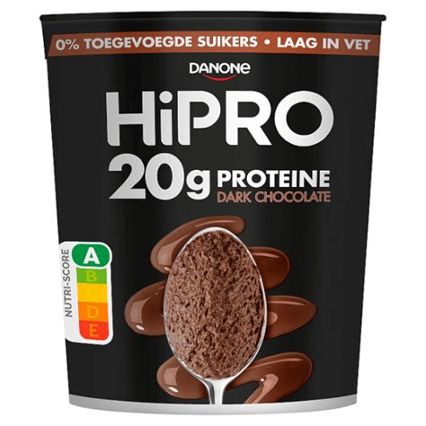 Hipro Proteïne Dark Chocolate Mousse 200g Flitsapps