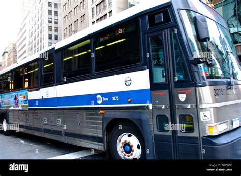 New York City Public Transportation Bxm7 Express Bus Manhattan New