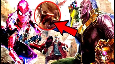Avengers Infinity War Trailer Spiderman Vs Thanos Blackorder Spider