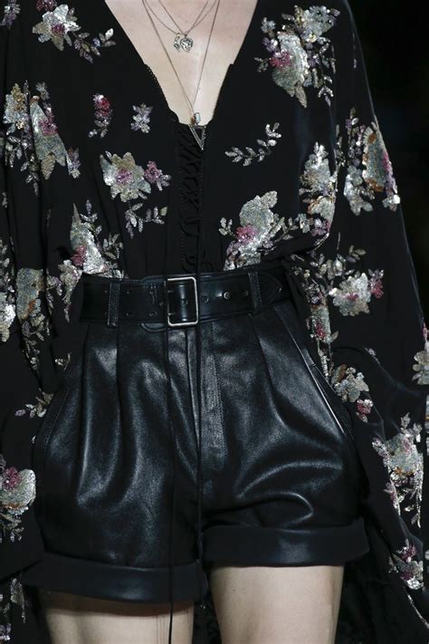 Saint Laurent Spring Ready To Wear Fashion Show Details Look