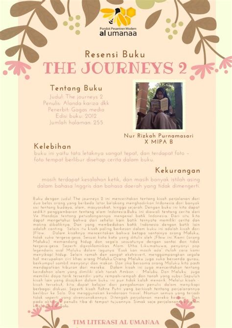 Resensi Buku The Journeys Pondok Pesantren Modern Al Umanaa My Xxx