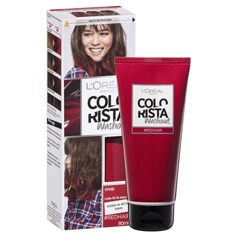 Buy L Oreal Colorista Washout Red Hair Online At Chemist Warehouse®