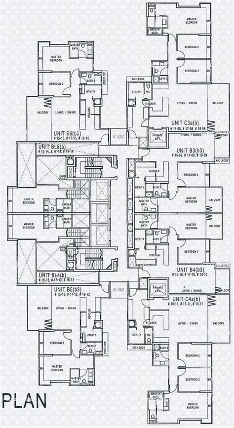 Floor Plans For Cyan Condo Srx Property