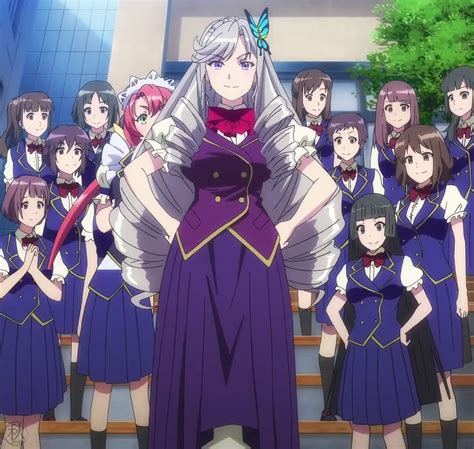 Kandagawa Jet Girls Shijuin Kaguya Ep 1 Personajes De Anime