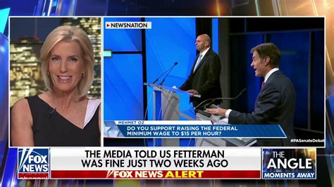 Laura Ingraham If This Were A Boxing Match Fetterman Would Be Out In The First Minute Fox