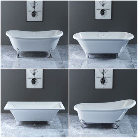 Traditional Freestanding Roll Top Baths Bathroom Luxury Bath Tubs With