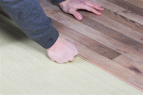 Where plastic sheets must be joined, overlap the sheets by several inches, and use strong vinyl tape to secure them. How To Install 2-in-1 Vapor Barrier Flooring Underlayment