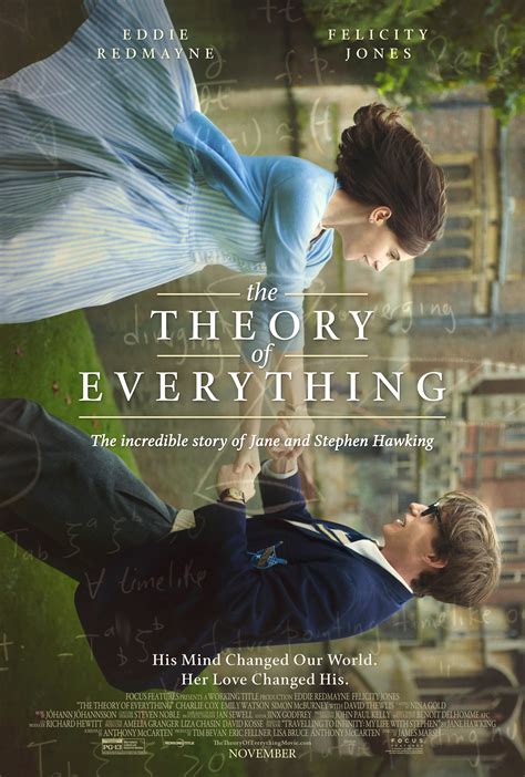 'Theory of Everything' Poster Unveiled for Stephen Hawking Biopic