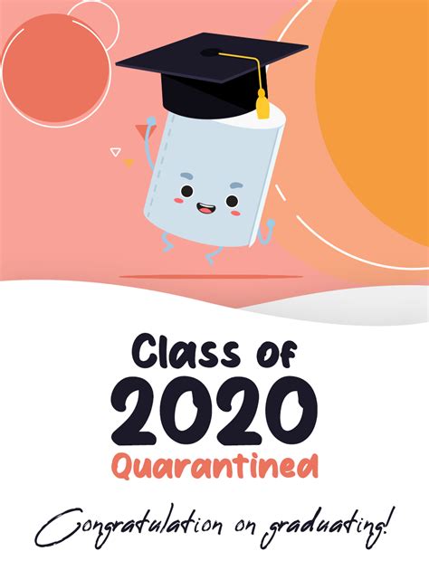 Quarantined Grad Graduation Cards Birthday And Greeting Cards By
