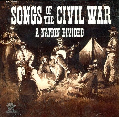 Kirk Browne Songs Of The Civil War A Nation Divided Cd 1992 Star Line