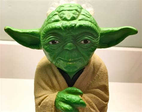 Vintage Yoda Hand Puppet Toy Lucas Films 1981 Star Wars Etsy