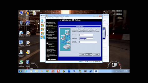 Virtualbox Windows 98 In A Vm Youtube