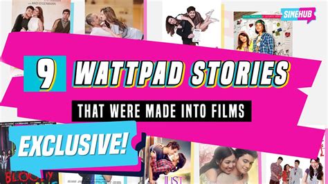 9 wattpad stories that were made into films youtube