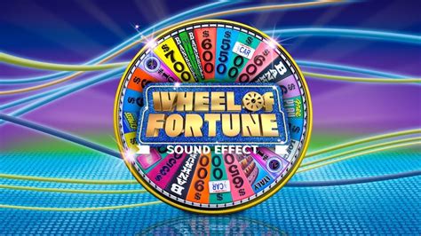 Wheel Of Fortune Sound Effect Spin To Win Sound Effect Sound Of