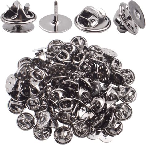 Tie Tacks And Clutch Backs Set 50 Pieces Tie Tacks Blank Pins With 50