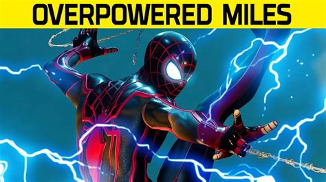 I Made Miles Venom Power Beyond Overpowered In Spider Man Miles Morales
