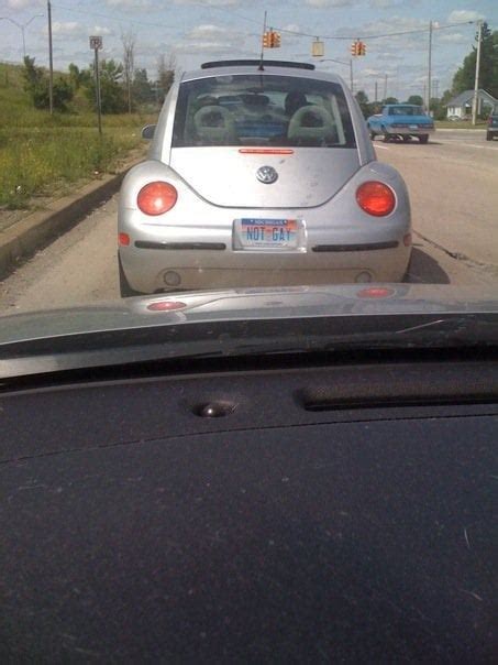 Two guys in a VW bug. That's so..oh. Wait never mind. Carry on. : funny