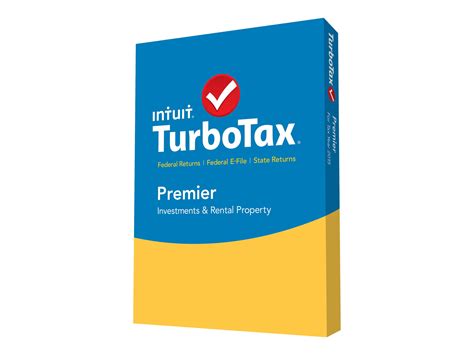 Intuit Turbotax Premier With E File State Box Pack User